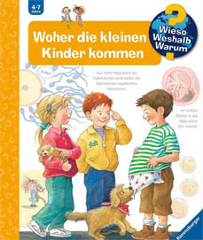 Buch Ravensburger Woher die kleinen Kinder komme